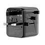 CODi International Travel AC Adapter, USB-C/USB-A, Universal Plug, Black (ITA1036-CA)~#|#~sp324675965_sc7