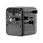 CODi International Travel AC Adapter, USB-C/USB-A, Universal Plug, Black (ITA1036-CA)~#|#~sp324675966_sc7