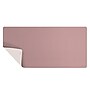 Fellowes Breyta Faux Leather Dual Sided Desk Pad, 31.5" x 15.75", Rose/Taupe (100146133)~#|#~sp324676085_sc7
