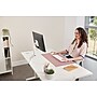 Fellowes Breyta Faux Leather Dual Sided Desk Pad, 31.5" x 15.75", Rose/Taupe (100146133)~#|#~sp324676089_sc7