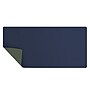 Fellowes Breyta Faux Leather Dual Sided Desk Pad, 31.5" x 15.75", Navy/Forest (100146134)~#|#~sp324676092_sc7