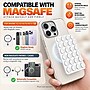 SaharaCase MagSafe Magnetic Suction Cup Phone Mount with Adapter Ring, White, (CP01213)~#|#~sp324684630_sc7