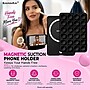 SaharaCase MagSafe Magnetic Suction Cup Phone Mount with Adapter Ring, Black, (CP01212)~#|#~sp324684634_sc7