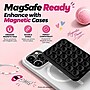 SaharaCase MagSafe Magnetic Suction Cup Phone Mount with Adapter Ring, Black, (CP01212)~#|#~sp324684635_sc7