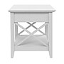 Regency Key West 20"W Wooden End Table, Pure White Oak (KWT120WT)~#|#~sp324684760_sc7
