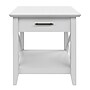 Regency Key West 20"W Wooden End Table, Pure White Oak (KWT120WT)~#|#~sp324684762_sc7