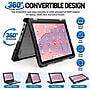 Saharacase Heavy Duty Laptop Case for Lenovo 500e Gen 5, Shock Absorbing, Clear/Black (LT00154)~#|#~sp324684784_sc7