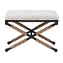 Linon Home Décor Products Ashburn Campaign Accent Chair, Striped (426031STRIPE01ASU)~#|#~sp324684866_sc7