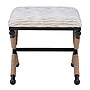 Linon Home Décor Products Ashburn Campaign Accent Chair, Striped (426031STRIPE01ASU)~#|#~sp324684867_sc7