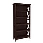 Regency Key West 66"H 5-Shelf Bookcase with Adjustable Shelves, Black Cherry (KWB132BC-03)~#|#~sp324684912_sc7