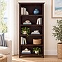 Regency Key West 66"H 5-Shelf Bookcase with Adjustable Shelves, Black Cherry (KWB132BC-03)~#|#~sp324684913_sc7