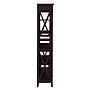 Regency Key West 66"H 5-Shelf Bookcase with Adjustable Shelves, Black Cherry (KWB132BC-03)~#|#~sp324684916_sc7