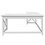 Regency Key West 60"W L-Shaped Computer Desk, Pure White Oak (KWD160WT)~#|#~sp324684927_sc7