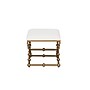 Linon Home Décor Products Ashburn Campaign Accent Chair, Gold/Cream Boucle (426033GLDCRM01ASU)~#|#~sp324684961_sc7