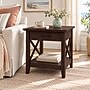 Regency Key West 20"W Wooden End Table, Black Cherry (KWT120BC)~#|#~sp324684973_sc7