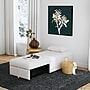 Linon Home Decor Products Boone Sherpa Sofa Bed, White (20S1010IVRYLMB01)~#|#~sp324685734_sc7