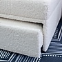 Linon Home Decor Products Boone Sherpa Sofa Bed, White (20S1010IVRYLMB01)~#|#~sp324685736_sc7