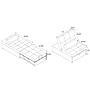 Linon Home Decor Products Boone Sherpa Sofa Bed, White (20S1010IVRYLMB01)~#|#~sp324685737_sc7