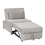Linon Home Decor Products Boone Corduroy Sofa Bed, Grey (23S1010GCORD)~#|#~sp324685806_sc7