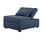 Linon Home Decor Products Boone Polyester Sofa Bed, Blue (17S1010BL)~#|#~sp324685813_sc7
