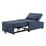 Linon Home Decor Products Boone Polyester Sofa Bed, Blue (17S1010BL)~#|#~sp324685814_sc7