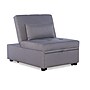 Linon Home Decor Products Boone Polyester Sofa Bed, Grey (17S1010G)~#|#~sp324685821_sc7