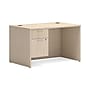 HON Mod 48"W Laminate Desk with Hanging Storage, Desert Oak (HONMOD326)~#|#~sp324685947_sc7
