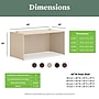 HON Mod 60"W Laminate Desk Shell, Desert Oak Finish, Desert Oak (HONMOD240)~#|#~sp324686056_sc7