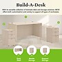 HON Mod 60"W Laminate Desk Shell, Desert Oak Finish, Desert Oak (HONMOD240)~#|#~sp324686057_sc7
