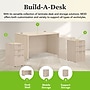 HON Mod 48"W Laminate Desk Shell, Desert Oak Finish, Desert Oak (HONMOD239)~#|#~sp324686067_sc7