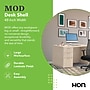 HON Mod 48"W Laminate Desk Shell, Desert Oak Finish, Desert Oak (HONMOD239)~#|#~sp324686068_sc7
