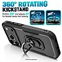 SaharaCase Raider Series Phone Case with Screen Protector for iPhone 18 Pro, Shock Absorbing, Black (CP01172)~#|#~sp324803810_sc7
