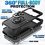 SaharaCase Raider Series Phone Case with Screen Protector for iPhone 18 Pro, Shock Absorbing, Black (CP01172)~#|#~sp324803812_sc7