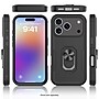 SaharaCase Raider Series Phone Case with Screen Protector for iPhone 18 Pro Max, Shock Absorbing, Black (CP01192)~#|#~sp324804378_sc7