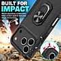 SaharaCase Raider Series Phone Case with Screen Protector for iPhone 18 Pro Max, Shock Absorbing, Black (CP01192)~#|#~sp324804380_sc7