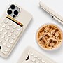 Argento FLNT MagSafe Silicone MG Phone Case with Suction Cup Wallet for iPhone 16 Pro MAX, Beige (IC028-6X-GRG)~#|#~sp324945471_sc7