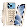 Argento FLNT MagSafe Silicone Phone Case with Suction Cup Wallet for iPhone 17/18 Pro, Beige (IC028-7P-GRG)~#|#~sp324945607_sc7