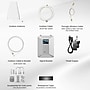 HiBoost Home Max 5G Cell Phone Signal Booster for Home & Office Buildings up to 7,500-sq. ft., Silver (F15GIB-5S-BTW)~#|#~sp324945646_sc7