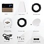 HiBoost CommLink 10K 5G Cell Phone Signal Booster for Home & Office up to 10,000-sq. ft., Gold (Pro20T-5S-BTW)~#|#~sp324945664_sc7