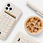 Argento FLNT MagSafe Silicone Phone Case with Suction Cup Wallet for iPhone 16 Pro, Beige (IC028-6P-GRG)~#|#~sp324945700_sc7