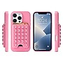 Argento FLNT MagSafe Silicone Phone Case with Suction Cup Wallet for iPhone 16 Pro, Pink (IC028-6P-RDP)~#|#~sp324945705_sc7