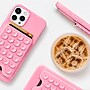 Argento FLNT MagSafe Silicone Phone Case with Suction Cup Wallet for iPhone 16 Pro, Pink (IC028-6P-RDP)~#|#~sp324945706_sc7