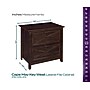 Regency Key West 2-Drawer Lateral File Cabinet, Letter/Legal Size, Lockable, 30"H x 30"W x 20"D, Black Cherry (KWF130BC)~#|#~sp324945779_sc7