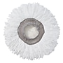 True & Tidy Reusable Microfiber 13.5" Spray Mop Wet Mop Pads, White, 2/Pack (MP-365)~#|#~sp324946133_sc7