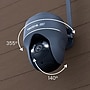 Reolink Go Series G440 4K 8MP Solar Outdoor Wireless 4G LTE Security Camera with SIM Card, Gray (B4GPT4K04SPGREY32)~#|#~sp324946158_sc7