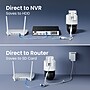 Reolink TrackMix P760 Wired PoE 4K 8MP Home Security Camera Outdoor with Dual-View, Auto-Tracking Pan Tilt Zoom, White~#|#~sp324946290_sc7
