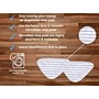 True & Tidy Reusable Microfiber 13.5" Steam Mop Wet Mop Pads, White/Blue, 2/Pack (MP-300)~#|#~sp324946359_sc7