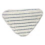 True & Tidy Reusable Microfiber 13.5" Steam Mop Wet Mop Pads, White/Blue, 2/Pack (MP-300)~#|#~sp324946362_sc7