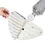 True & Tidy Reusable Microfiber 13.5" Steam Mop Wet Mop Pads, White/Blue, 2/Pack (MP-300)~#|#~sp324946365_sc7