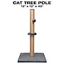 Excello Brands Cat Tree Pole, Grey (CTP-1240-GRY)~#|#~sp325129930_sc7